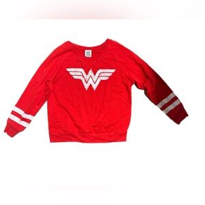 DC Comics Red Apparel with White Accents Size 11/13